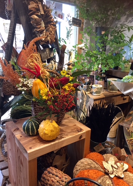 風葉花_秋の店内